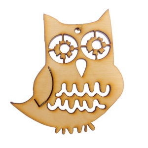 Holiday Owl Decor - Pretty Owl Ornament