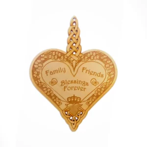Celtic Heart Family Blessings Ornament