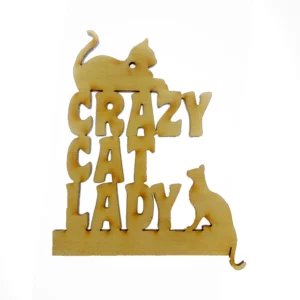 Crazy Cat Lady Ornament | Personalized
