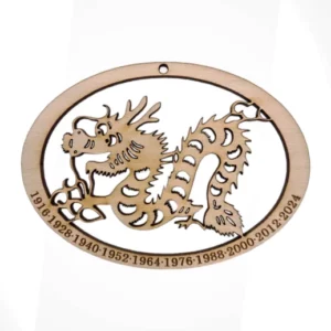 Chinese Zodiac Year of the Dragon Ornament