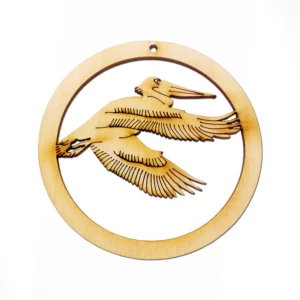 Flying Pelican Ornament | Personalized