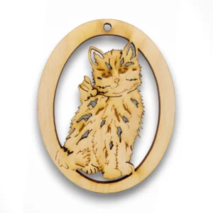 Kitten Ornament | Personalized
