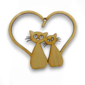Kitty Cat Ornaments, Personalized