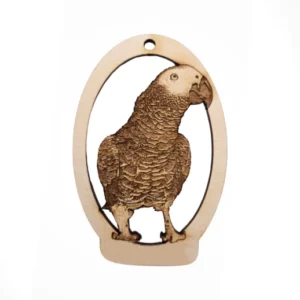 African Grey Ornament