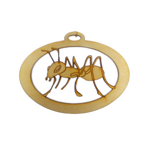 Personalized ant ornament