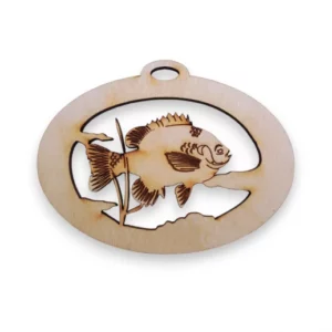 Blue Gill Fish Ornament | Personalized