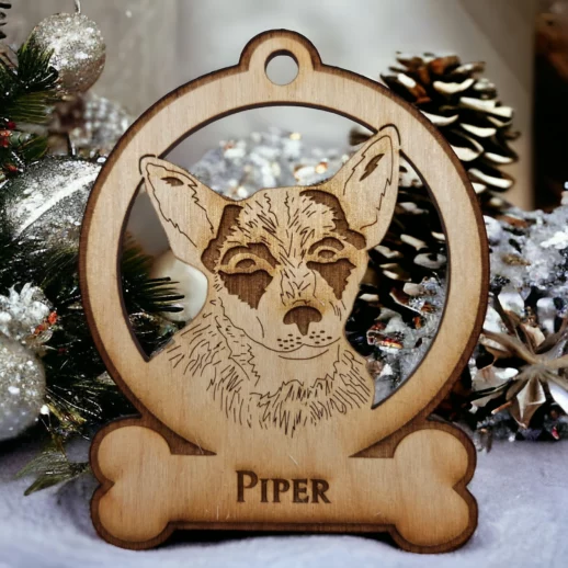 Personalized Blue Heeler Ornament