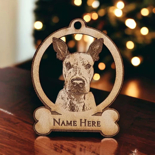 Bull Terrier Ornament | Personalized