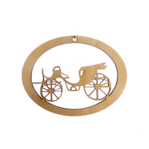 Personalized Carriage Ornament
