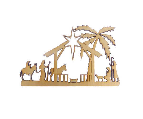 Nativity Christmas Tree Ornament