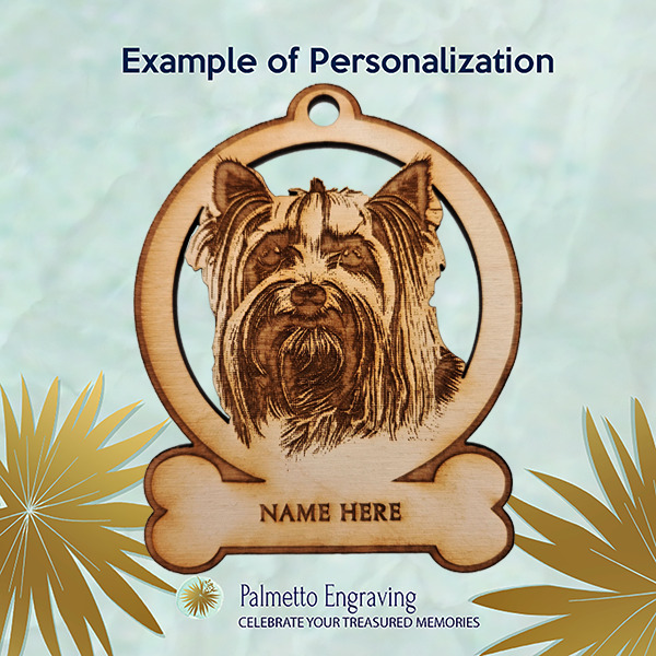 Cairn Terrier Ornament Personalized