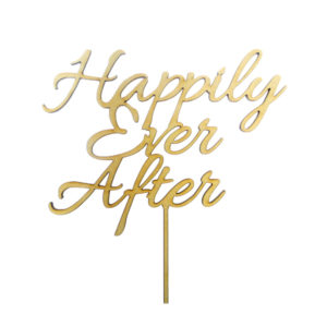 Cake Topper Happily Ever After