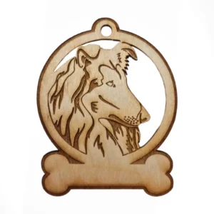 Collie Ornament | Personalized
