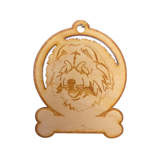 Personalized Chow Chow Ornament