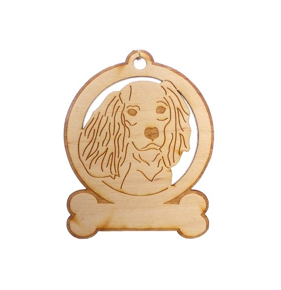 Personalized King Charles Spaniel Ornament