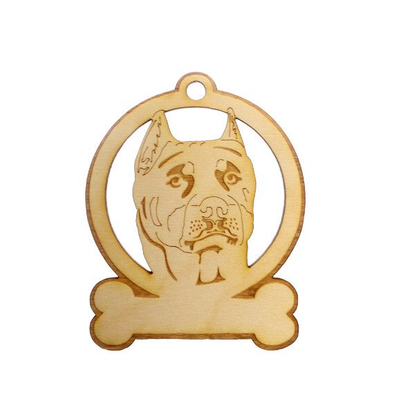 Personalized Pit Bull Ornament