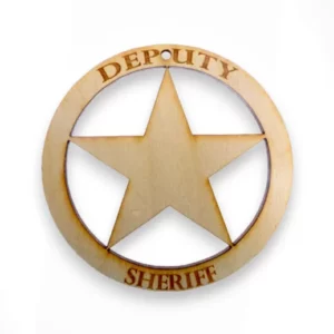 Deputy Sheriff Christmas Ornaments
