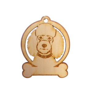 Personalized Poodle Ornament