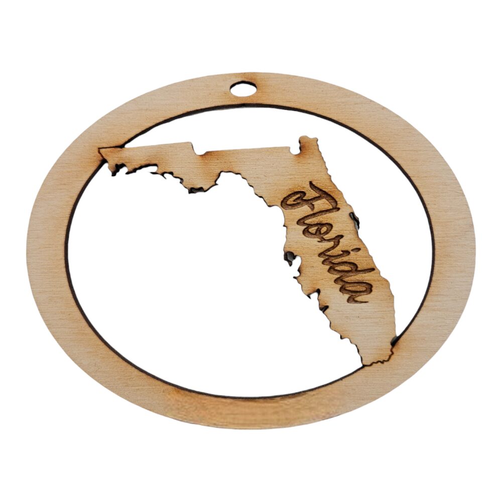 Florida Ornament Personalized