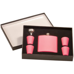 Pink Flask Set