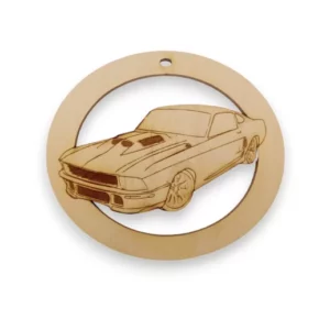 Fastback Mustang Ornament | Personalized