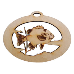 Blue Gill Fish Ornament | Personalized