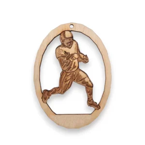 Football Player Ornament | Personalized