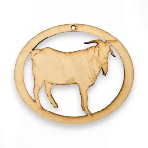 Personalized Goat Ornament