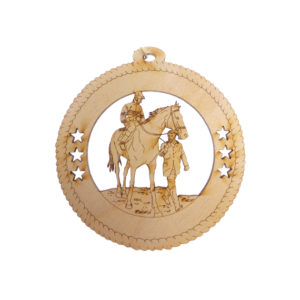 Horse Racing Ornament