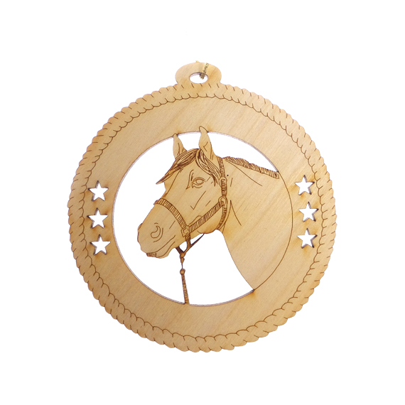 Personalized Horse Christmas Ornaments