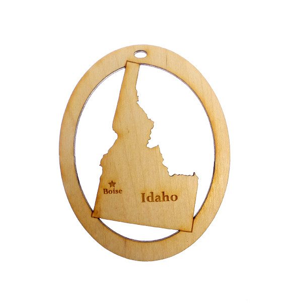 Personalized Idaho Ornament