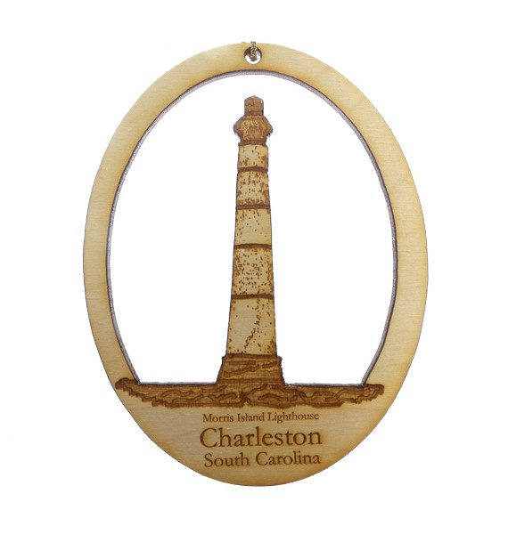 Morris Island Lighthouse Ornament