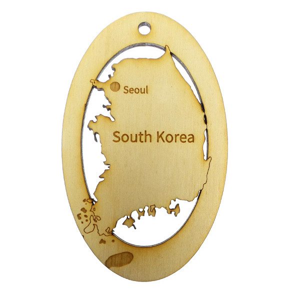 South Korea Ornament