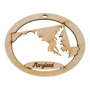 Maryland Ornament Personalized