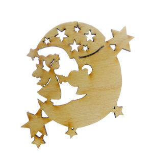 Moon and Stars Ornament
