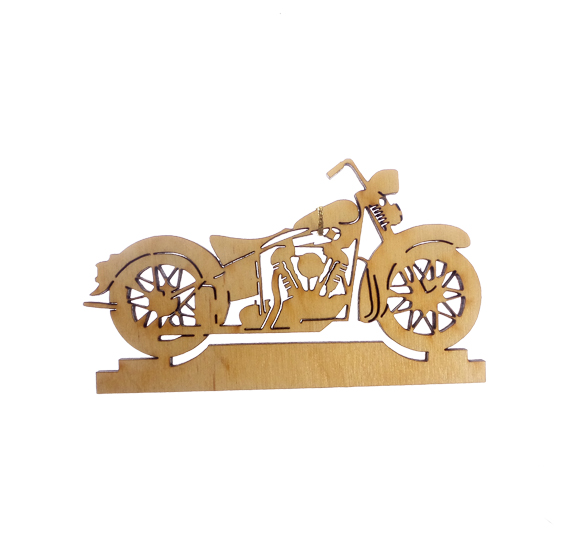 Personalized Motorcycle Ornament
