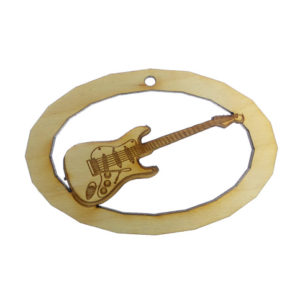 Personalized Electric Guitar Ornament