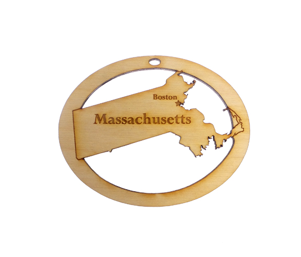 Massachusetts Ornament | Massachusetts Souvenir
