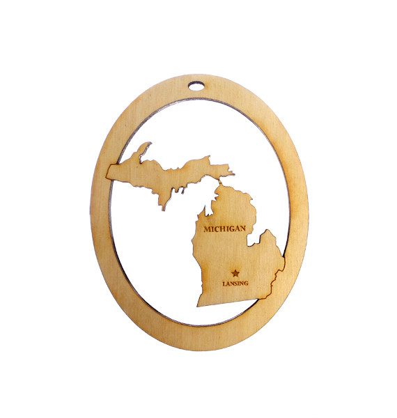 Personalized Michigan Souvenir