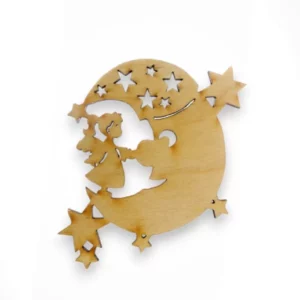 Moon and Stars Ornament | Personalized