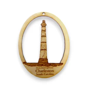 Morris Island Lighthouse Ornament