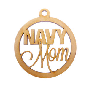 Navy Mom Ornament