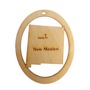 Personalized New Mexico Ornament