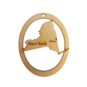Personalized New York Ornament