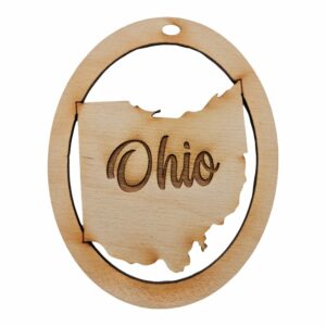 Ohio Ornament Personalized