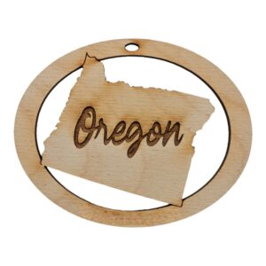 Oregon Ornament Personalized