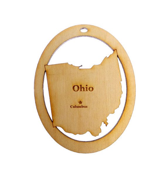 Personalized Ohio Ornament