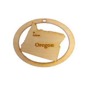 Personalized Oregon Ornament