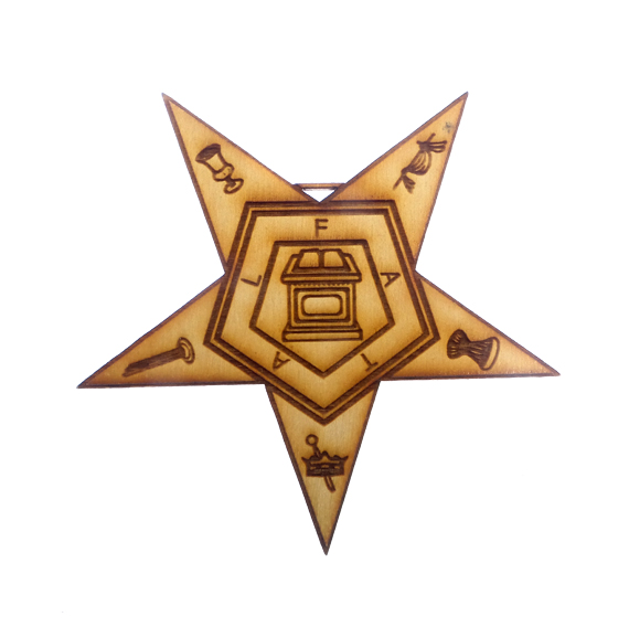 Eastern Star Ornament