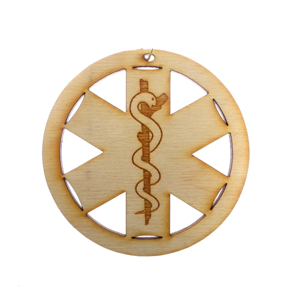 EMS Star of Life Ornament